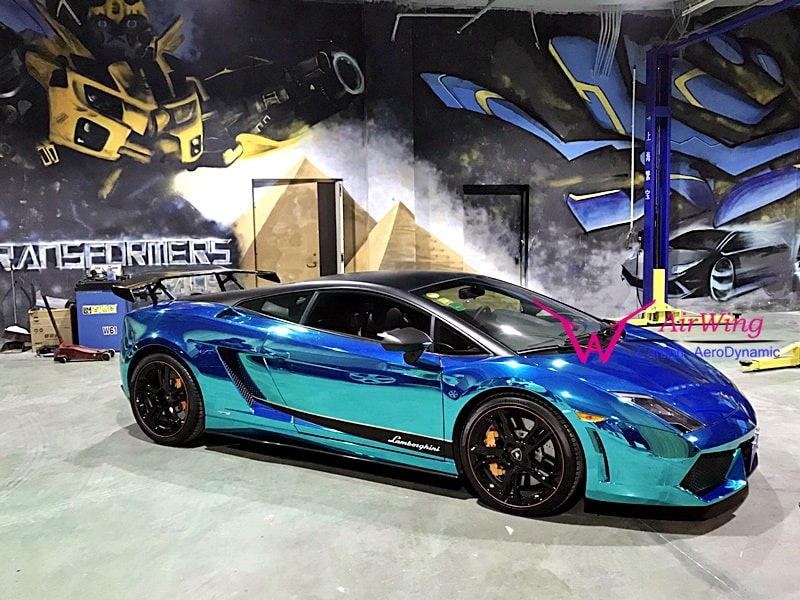 Lamborghini Gallardo LP550 LP560 LP570 DMC SV style Carbon Rear Wing 09